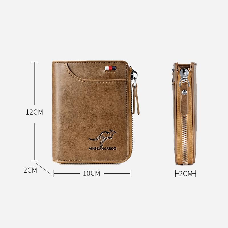 Last Day 49% OFF Men Wallet Zipper  Purse ( RFID PROTECTED )