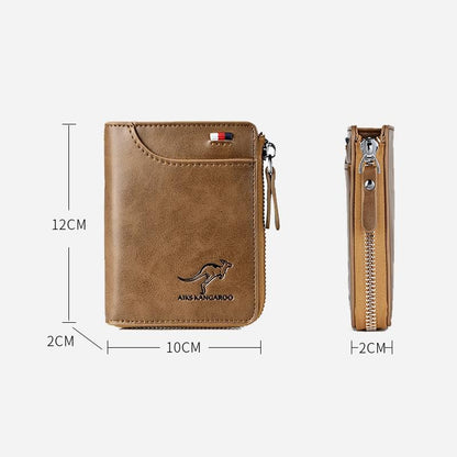 Last Day 49% OFF Men Wallet Zipper  Purse ( RFID PROTECTED )