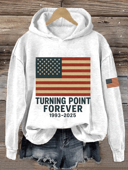 Women's Hot Print Hooded Sweatshirt