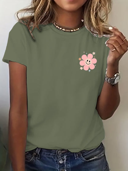 Women's Jesus Has My Back Print T-Shirt