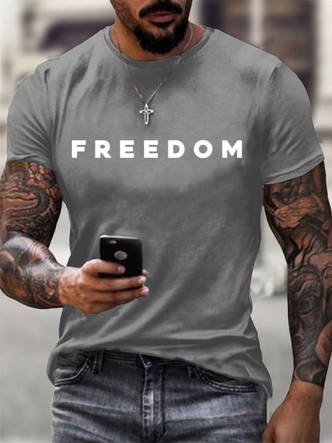 Men's Commemorative Printed T-Shirt