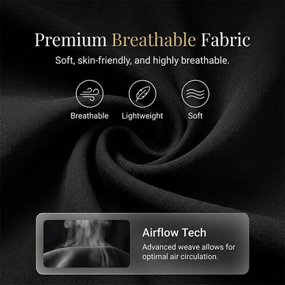 High-Waist Wide-Leg Pants – Breathable & Elegant Drape