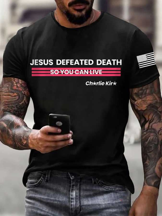 Men's Commemorative Leader Print T-shirt