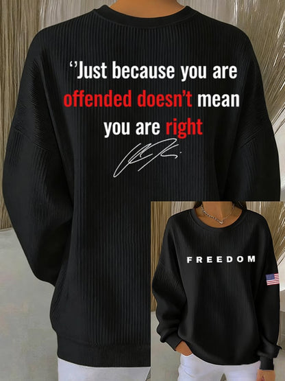 Women's Hot Print Casual Hooded Sweatshirt