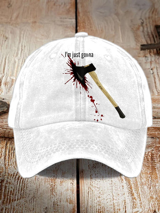 Unisex Bloody Printed Hat
