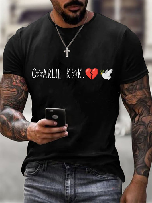 Men's Commemorative Printed T-Shirt