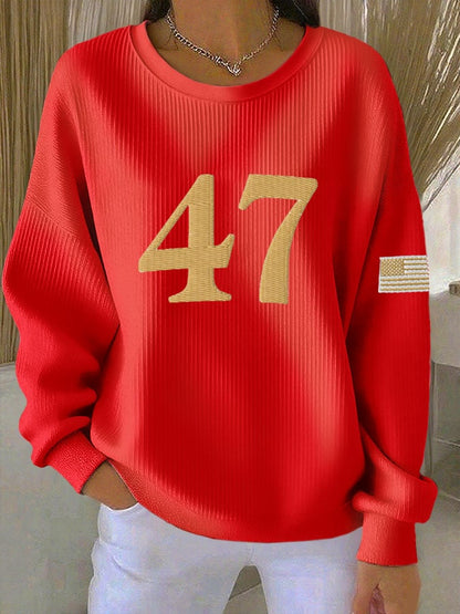 Women's Commemorative Leader Print Long Sleeve Top