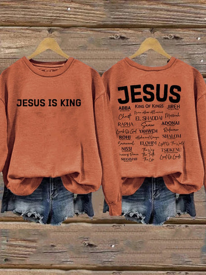 Women's Jesus Is King Sweatshirt
