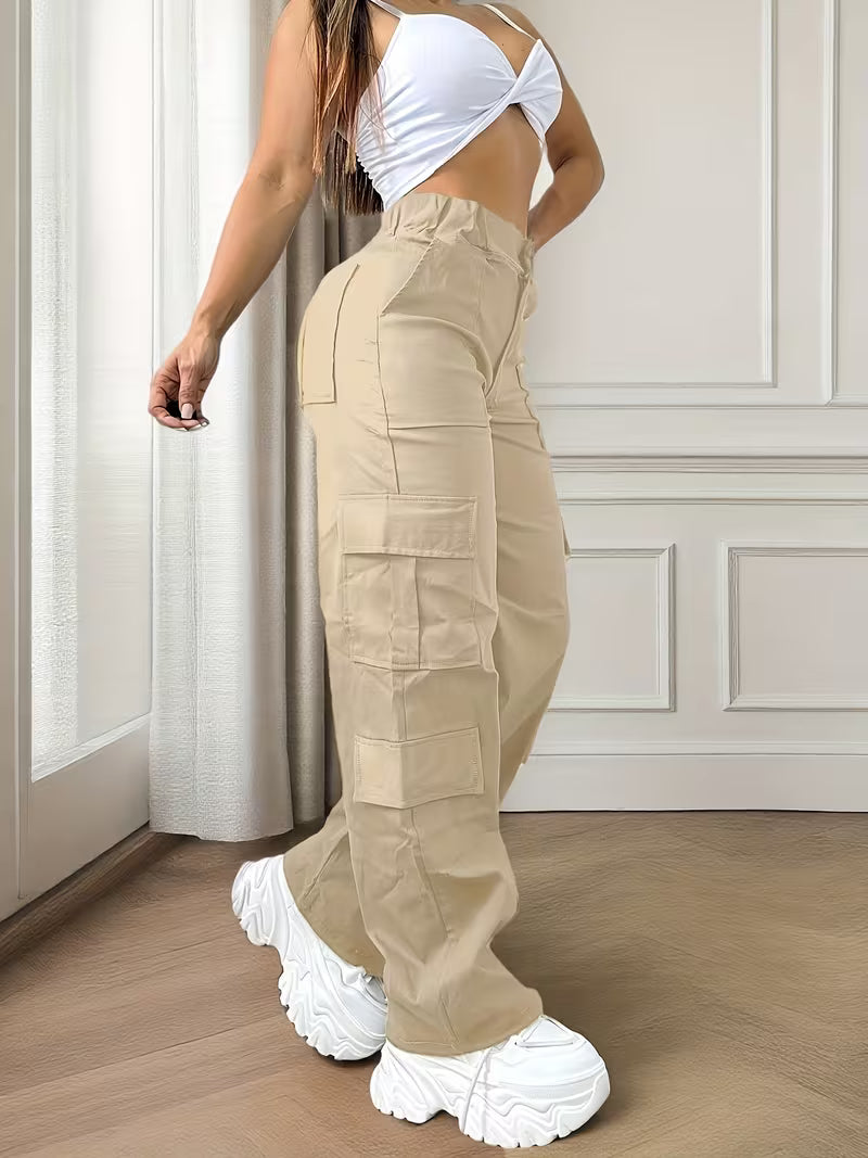 Women's Trendy Streetwear Casual Commuter Cargo Pants