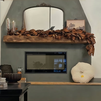 🔥Hot Sale🔥Brown Magnolia Leaf Garland--Buy 2 Free Shipping