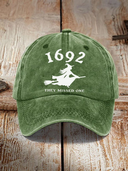 1692 Witch They Missed One Sun Hat