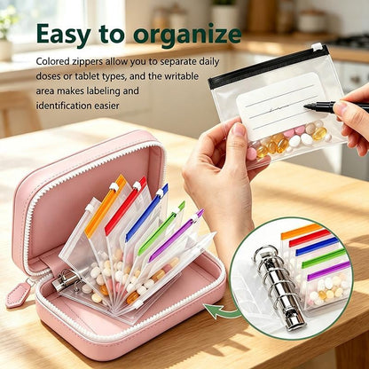 ⏳Limited-time 49% off⏰ Waterproof Pill Pouch Set – 14-Day Reusable Pocket Pharmacy