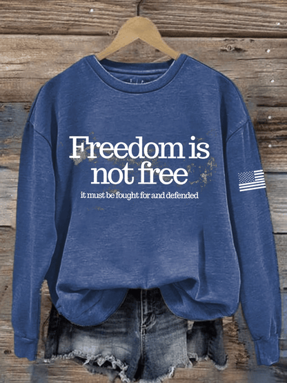 Women's Hot Events Printed Crew Neck Sweatshirt