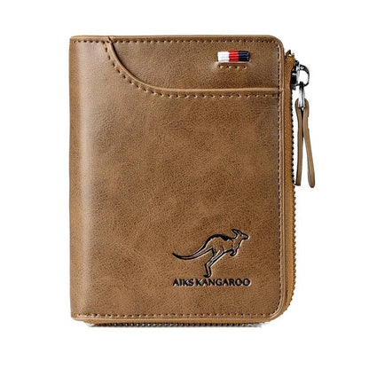 Last Day 49% OFF Men Wallet Zipper  Purse ( RFID PROTECTED )