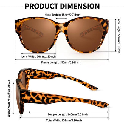 📢😎 LAST DAY 49% OFF - 2026 New Polarized UV400 Protection Trendy Round Cat-eye Sunglasses 😺🕶️
