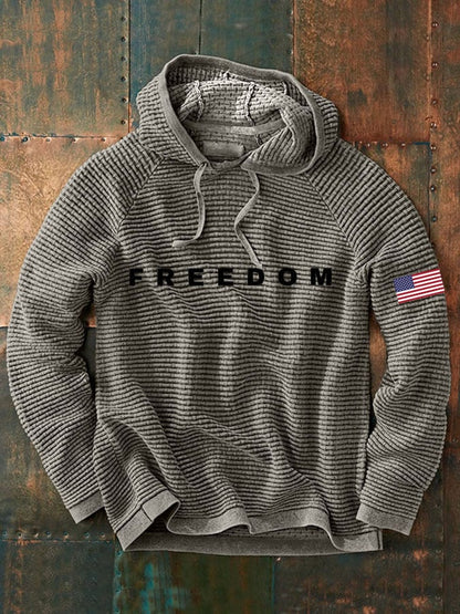Men'S Casual Printed Long-Sleeved Sweatshirt
