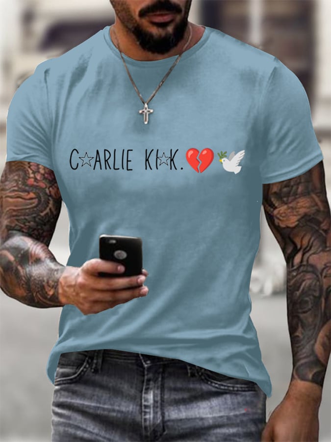 Men's Commemorative Printed T-Shirt