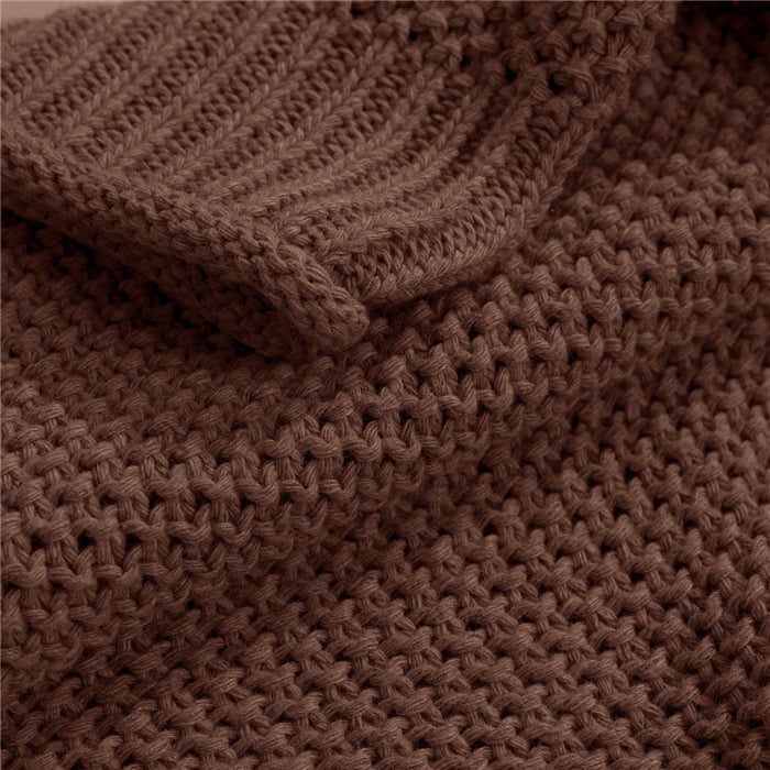 Women'S Loose Solid Color Casual Pullover Sweater