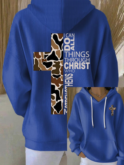 Women's I Can Do All Things Through Christ Who Strengthens Me Sweatshirts