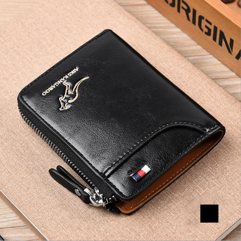 Last Day 49% OFF Men Wallet Zipper  Purse ( RFID PROTECTED )
