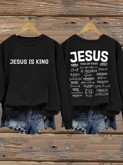 Women's Jesus Is King Sweatshirt