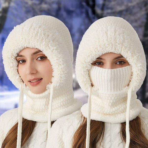 4-in-1 Full-Covering Winter Beanie Hat