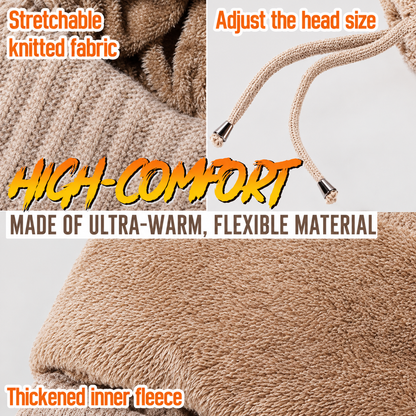 4-in-1 Full-Covering Winter Beanie Hat