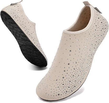 Barefoot Rhinestone Water Shoes