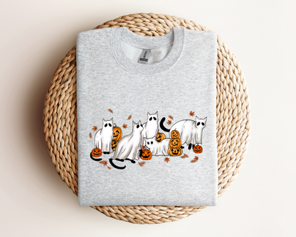 Ghost Cats Crewneck