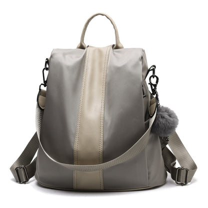 2-in-1 Anti-Theft Leather Women’s Backpack – Convertible Women’s Handbag