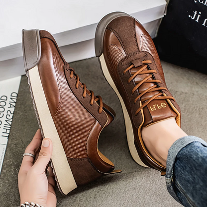 Novara Italian Leather Sneakers