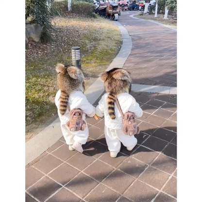 🔥BUY 2 FREE SHIPPING🔥 Handmade Imitation Raccoon Fur Hat