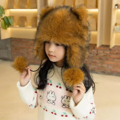 🔥BUY 2 FREE SHIPPING🔥 Handmade Imitation Raccoon Fur Hat