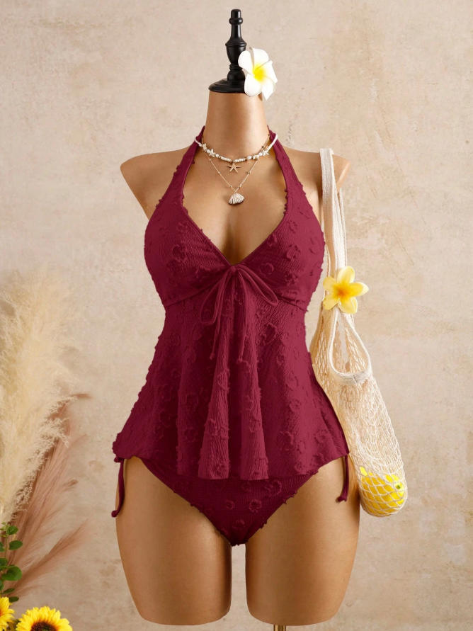 Flattering Tankini Set for Women – Comfortable & Stylish Two-Piece Swimwear