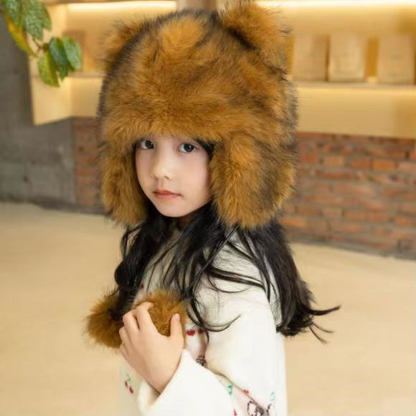 🔥BUY 2 FREE SHIPPING🔥 Handmade Imitation Raccoon Fur Hat
