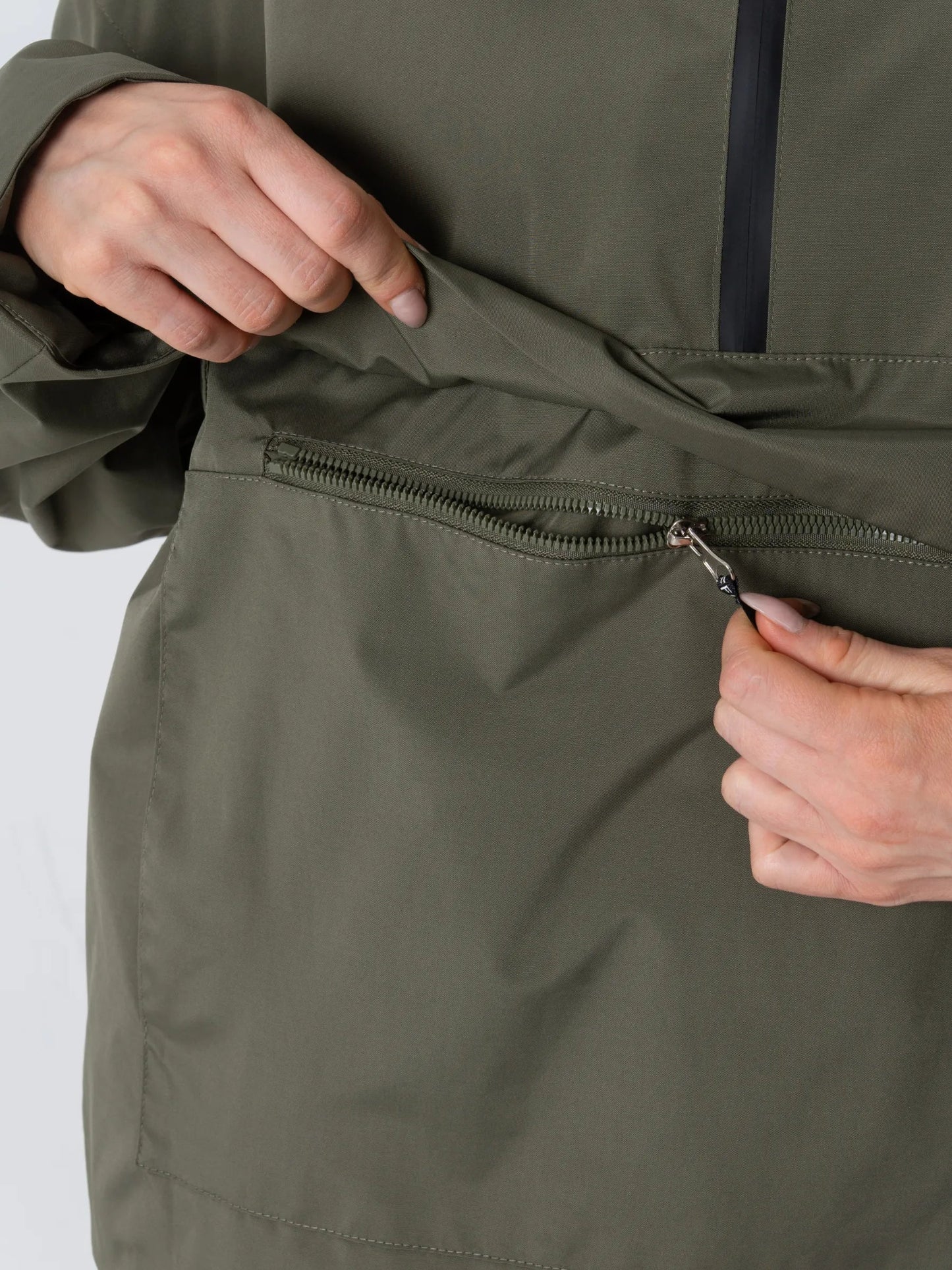 Classic Oversized Waterproof Rain Jacket Hoodie