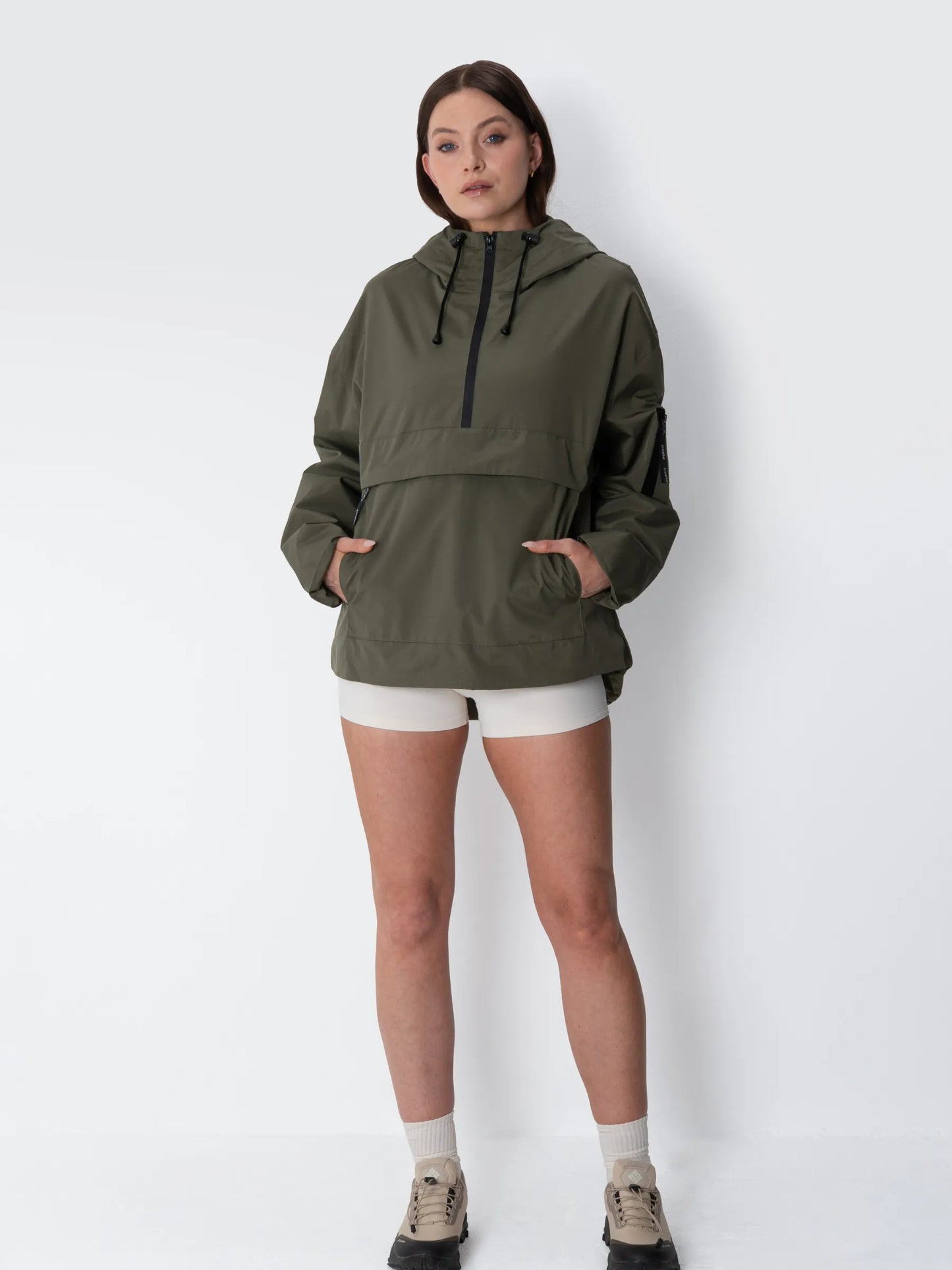 Classic Oversized Waterproof Rain Jacket Hoodie
