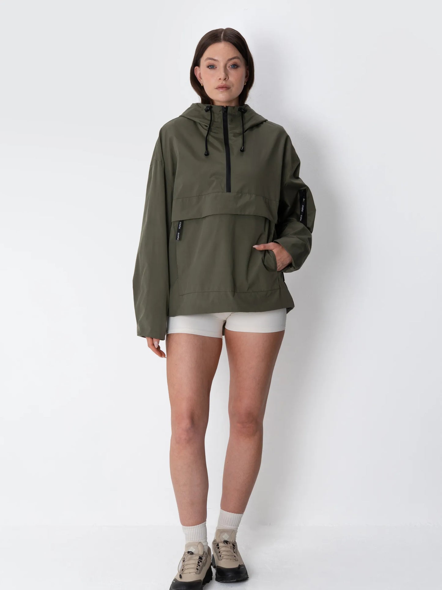 Classic Oversized Waterproof Rain Jacket Hoodie