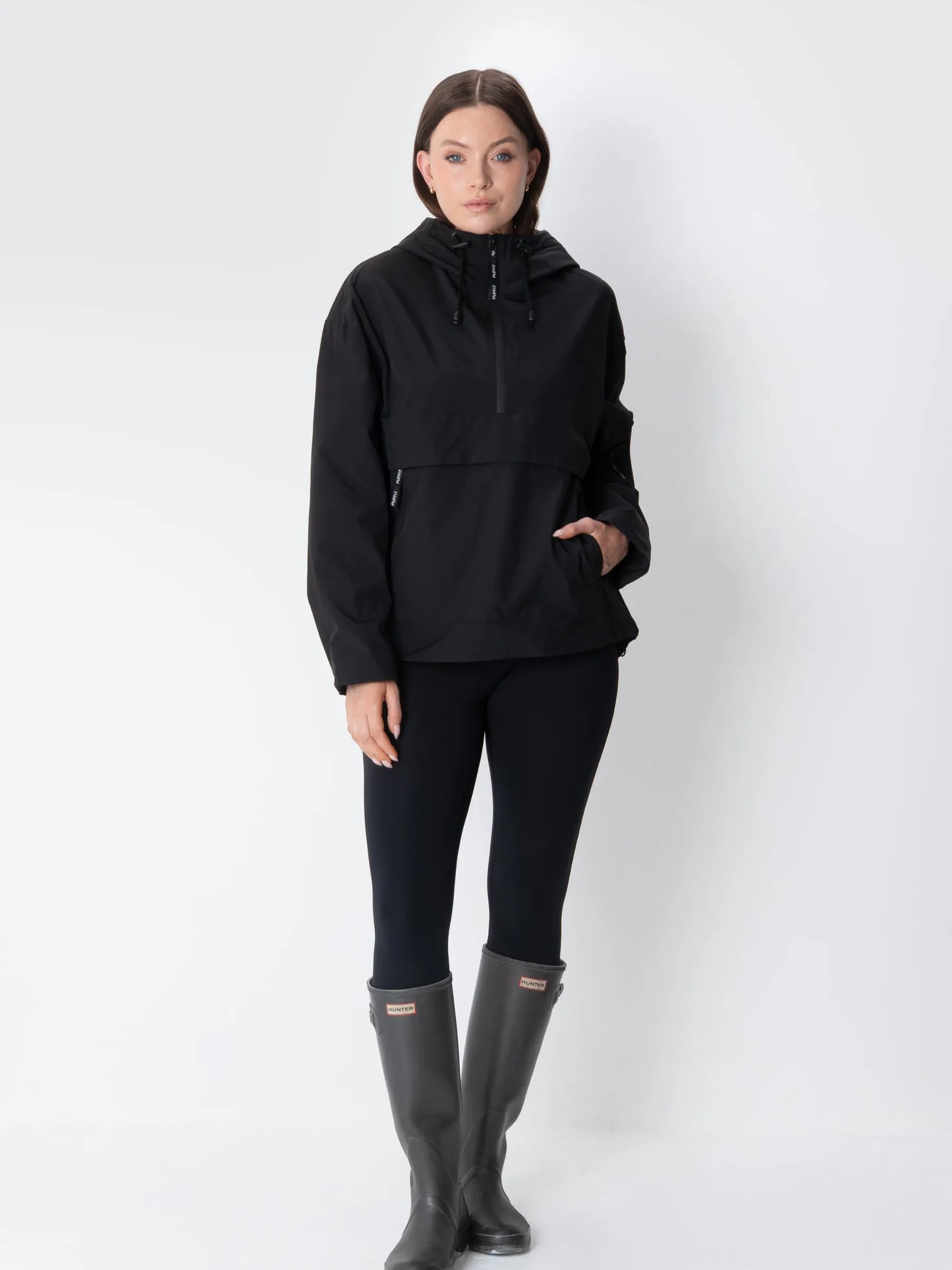 Classic Oversized Waterproof Rain Jacket Hoodie