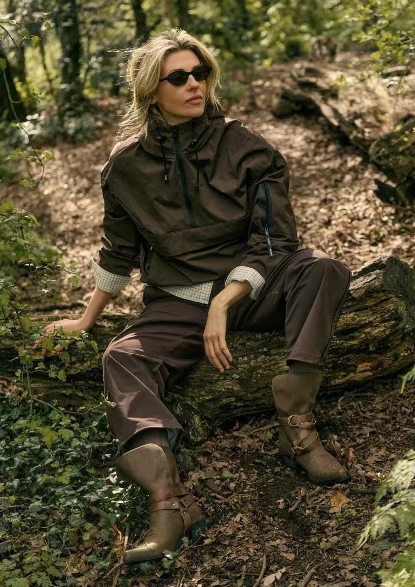 Classic Oversized Waterproof Rain Jacket Hoodie