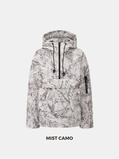 Classic Oversized Waterproof Rain Jacket Hoodie