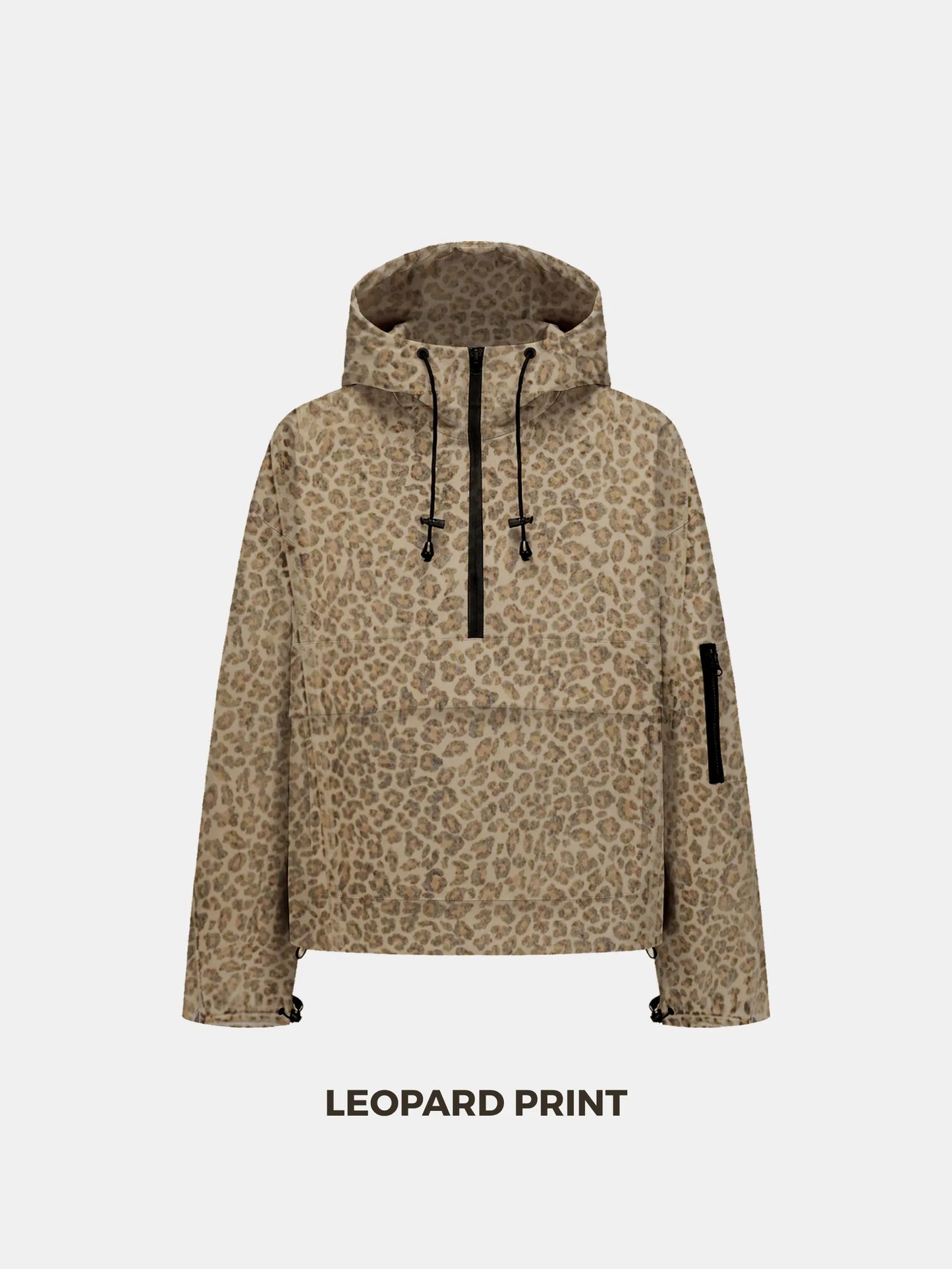 Classic Oversized Waterproof Rain Jacket Hoodie