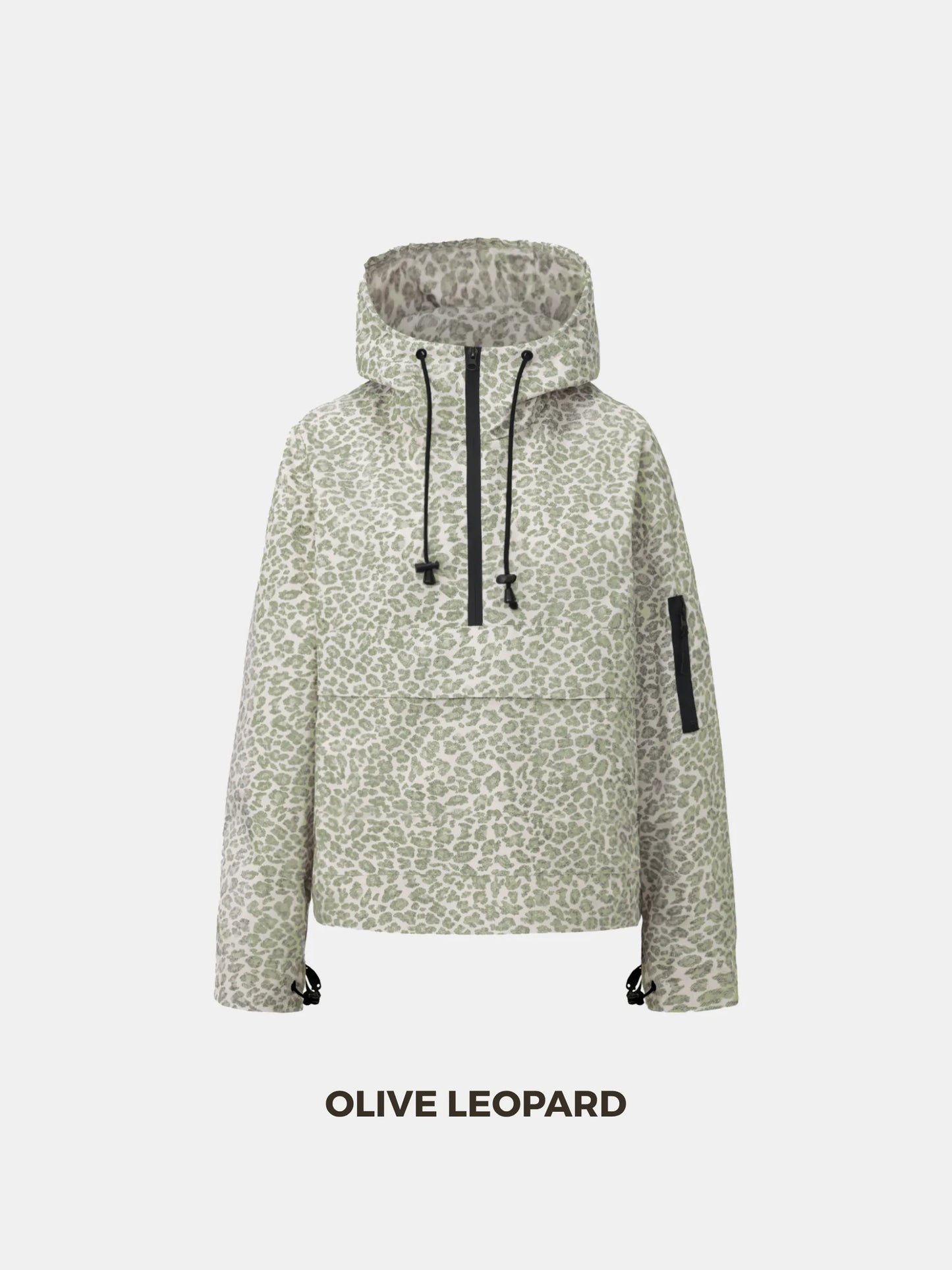 Classic Oversized Waterproof Rain Jacket Hoodie