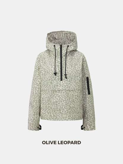 Classic Oversized Waterproof Rain Jacket Hoodie