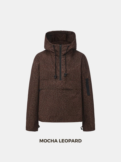 Classic Oversized Waterproof Rain Jacket Hoodie