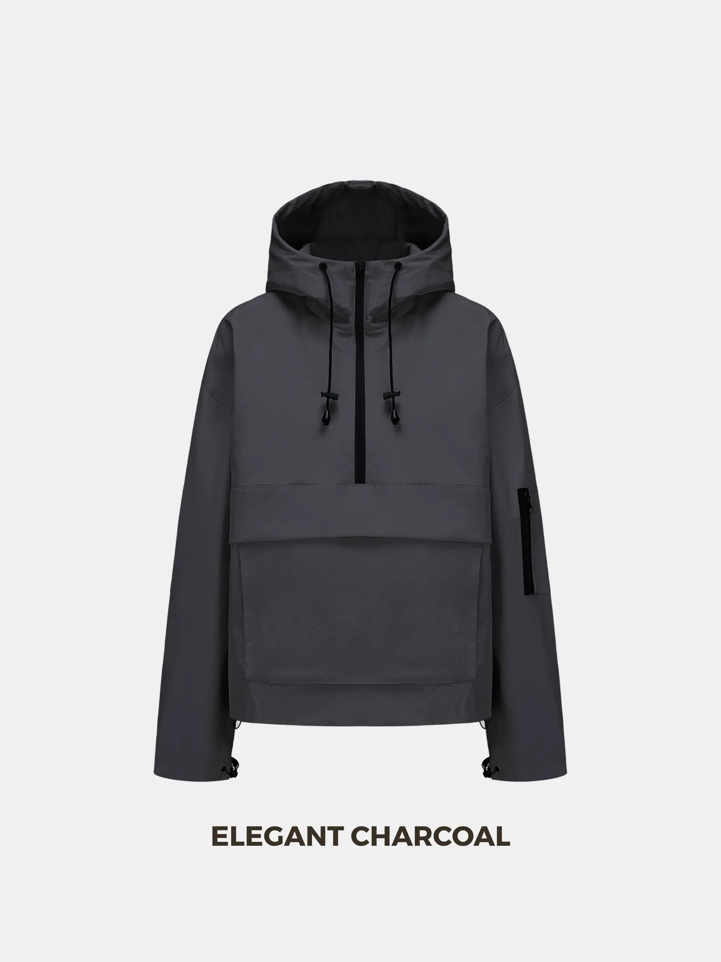 Classic Oversized Waterproof Rain Jacket Hoodie