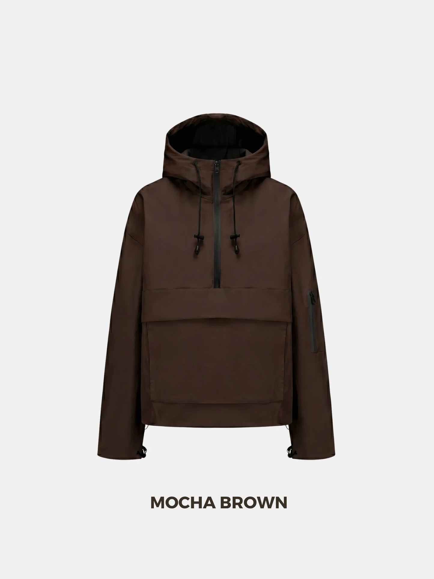 Classic Oversized Waterproof Rain Jacket Hoodie