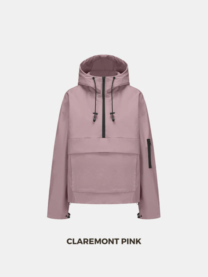 Classic Oversized Waterproof Rain Jacket Hoodie