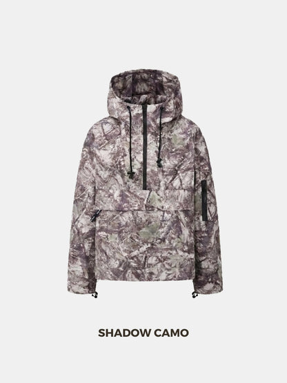 Classic Oversized Waterproof Rain Jacket Hoodie