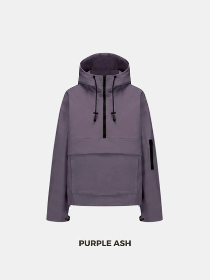 Classic Oversized Waterproof Rain Jacket Hoodie